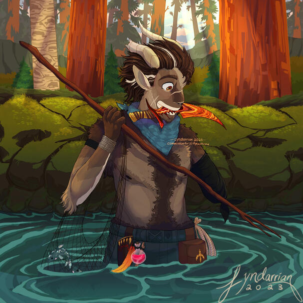 Rendered Halfbody, Detailed BG