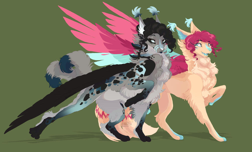 Rendered Fullbody(s) x2, No BG